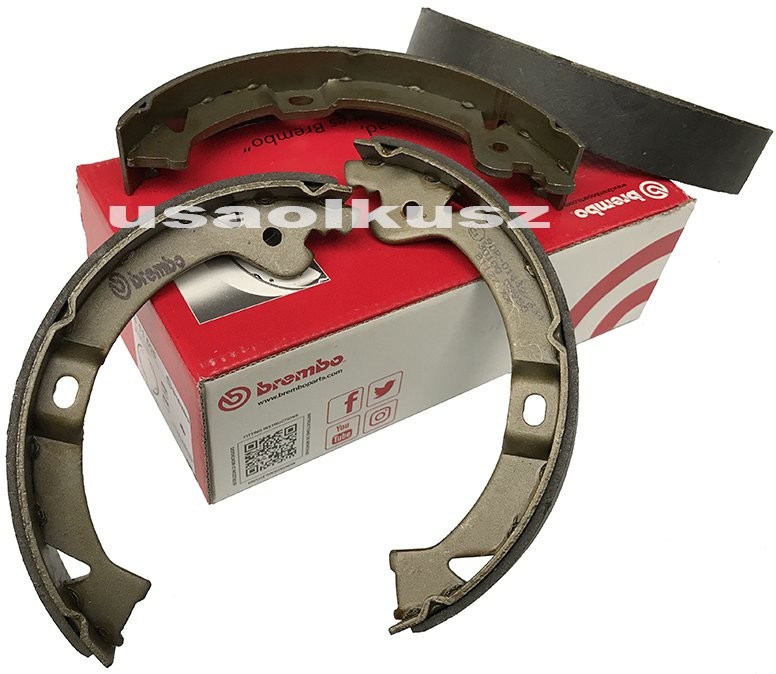 Brembo Szczęki hamulca postojowego tarcze Dodge Caravan 2007
