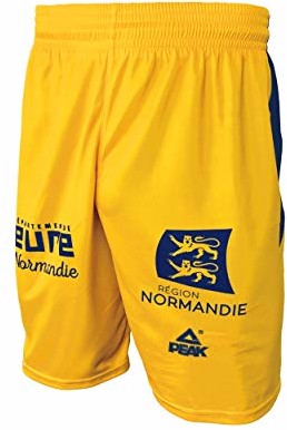 ALM Evreux Basket ALM Evreux Basket Uniseks ALM Evreux szorty oficjalne do domu 2019-2020. ALM Evreux Short Officiel Domicile 2019-2020 żółty żółty l SHORT_DOM_EVREUX_Jaune_L