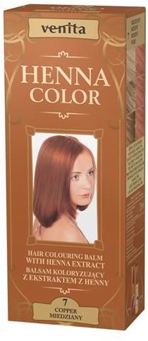 Venita VENITA_Henna Color balsam koloryzujący z ekstraktem z henny 7 Miedziany 75ml