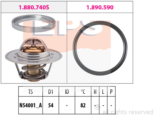 EPS TERMOSTAT AUDI/SEAT 1.880.781
