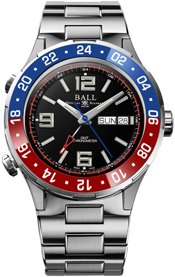 Ball Zegarek DG3030B-S4C-BK Marine GMT Limited Edition -