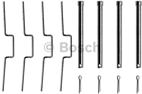Bosch Zestaw osprzętu do okładzin tarcz hamulcowych przód 1 987 474 614