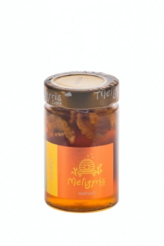 Meligyris Miód sosnowy z orzechami włoskimi 270g 5303
