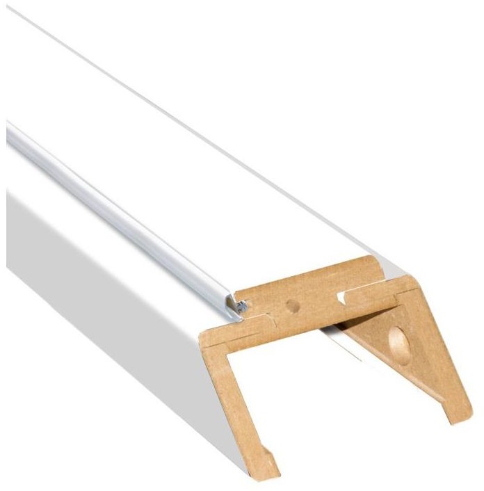 Voster Belka górna ościeżnicy regulowanej 80 Biała 100 - 140 mm