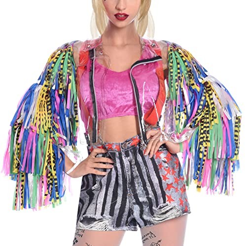 amscan Amscan 9906747 Ptaki drapieżne Harley Quinn kurtka (średnio-duża) -1 szt. 9906747