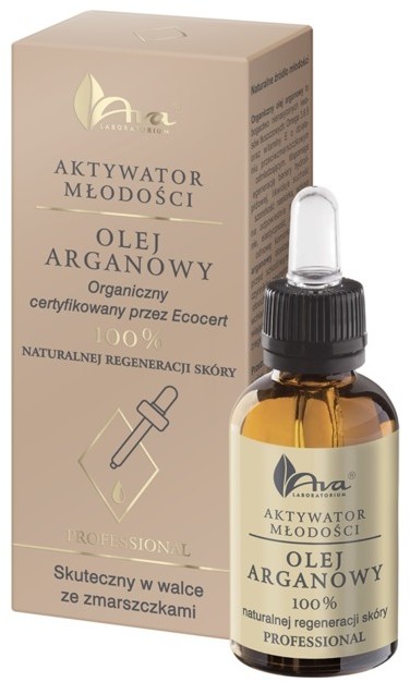 Ava Laboratorium Ava Aktywator Młodości Olej Arganowy 100% 30ml 1234592556