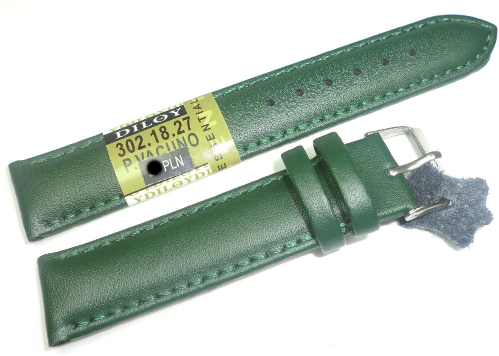Diloy Skórzany pasek do zegarka 18 mm 302.18.27 302.18.27
