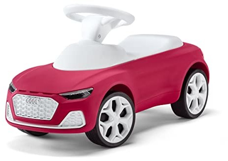 Audi Audi 3202100200 Junior Quattro dziecięcy samochód ślizgowy Bobbycar pojazd dziecięcy, różowy 3202100200