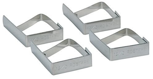 Kitchen Craft obrus klamry na nogawki ze stali nierdzewnej -częściowy zestaw KCTABLECLIP