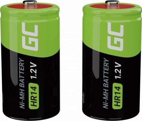 Green Cell Baterie Akumulatorki 2x C R14 HR14 Ni-MH 1.2V 4000mAh Green Cell GR13