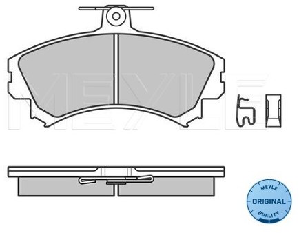 Wulf Gaertner Autoparts Zestaw klocków hamulcowych, hamulce tarczowe Wulf Gaertner Autoparts 025 219 2017