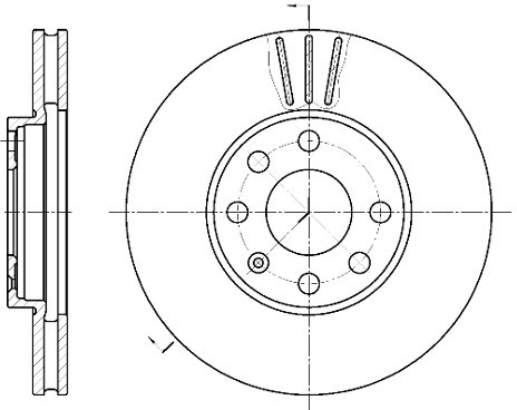 Roadhouse Tarcza hamulcowa 6572.10