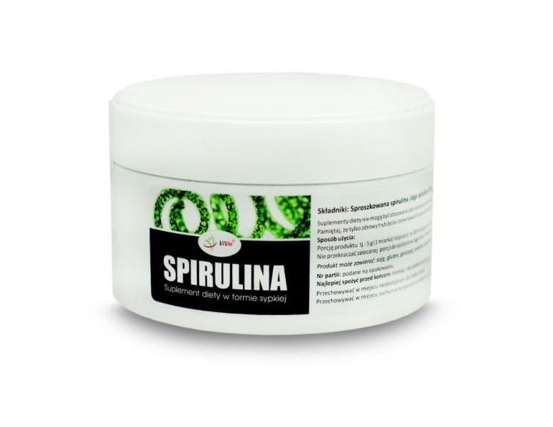 VIVIO Spirulina proszek 100g spi-pro-100g