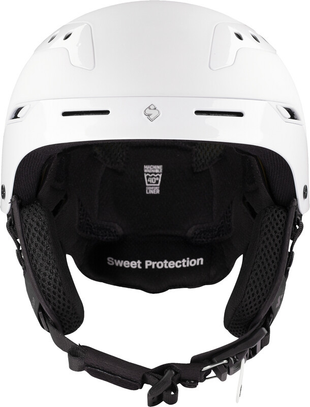 Sweet Protection Sweet Protection Switcher MIPS Kask Mężczyźni gloss white S/M 53-56cm 2020 Kaski narciarskie 840053-GSWHT-SM