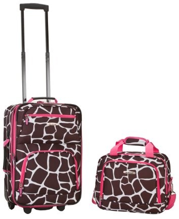 Rockland ROCK kraju, unisex bagażu-Set F102-PINKGIRAFFE