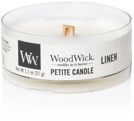 WoodWick Świeca zapachowa Petite Linen