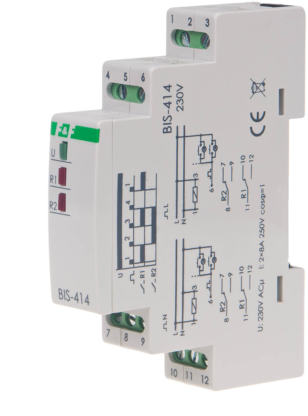 F&F FF_FILIPOWSKI Przekaźnik bistabilny BIS-414 BIS-414