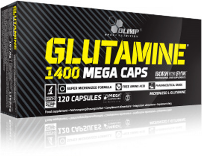 OLIMP LABORATORIES Olimp Glutamine 1400 Mega Caps 120 kapsułek