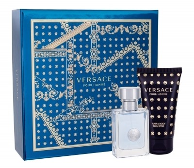 Versace Pour Homme zestaw Edt 30ml + 50ml Żel pod prysznic dla mężczyzn