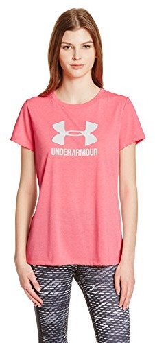 Under Armour heatgear thre adborne koszulka na trening damski, kolor: różowy, rozmiar: L ERROR:#N/A
