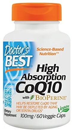 Doctor's Best doctors Best High wchłanianie coq10, 100 MG, 60 Veggie Caps DRB-00069