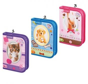 Herlitz Piórnik B.W Pretty Pets RM 11360724 4008110492940