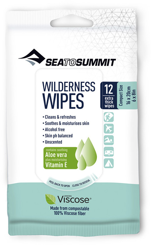 Sea To Summit Chusteczki Sea To Summit Wildernes Wipes 12szt