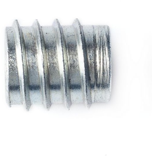 Złączki wkręcane w drewno M8 x 18 mm z nacięciem ocynk