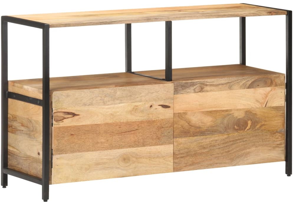 vidaXL Szafka, 110x35x65 cm, lite drewno mango 320918