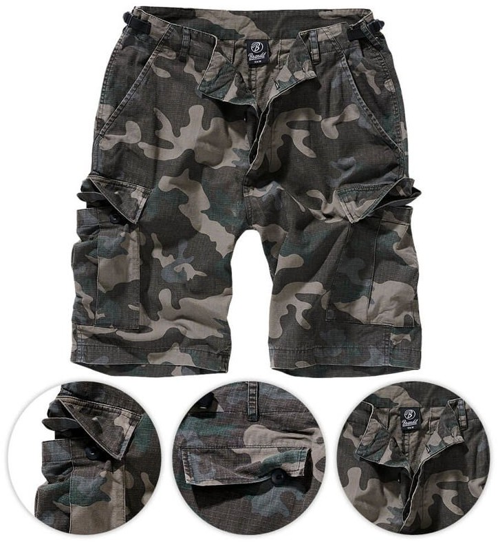 Brandit Szorty BDU Rip-Stop Dark Camo 2019.4/5XL