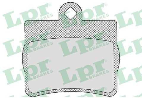 LPR GROUP Zestaw klocków hamulcowych, hamulce tarczowe GROUP 05P725