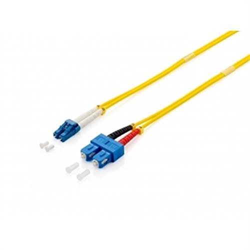 Equip LWL Patch Cable ST-> ST 2.00 m Single Mode Duplex OS2 YEL 252232