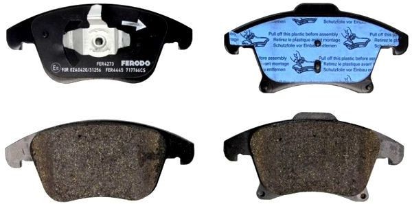 FERODO federal mogul klocki hamulcowe Mondeo Mk5 S-Max Galaxy - kpl. przód - FDB4445