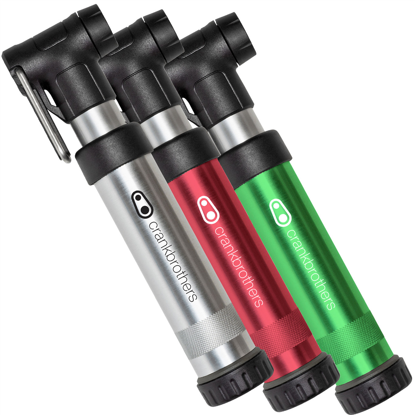 CRANKBROTHERS Pompka Gem zielony / Rozmiar: S