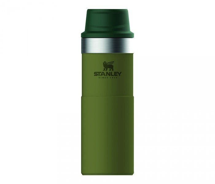 Stanley Kubek termiczny 470 ml TRIGGER ACTION TRAVEL MUG (ciemnozielony) 1006439034 TRIGGER