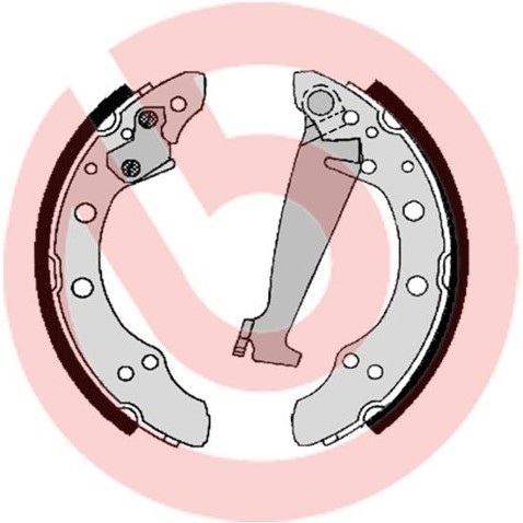 LPR Szczki hamulcowe - komplet 06830