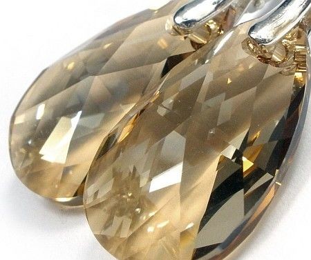 Arande Swarovski duży komplet Srebro SILVER SHADOW 22MM 1171210346