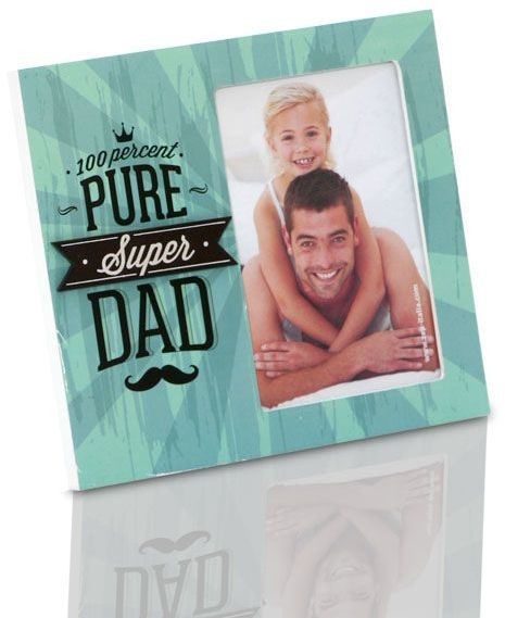 NA Ramka Super Dad zdjęcie 10x15 cm)