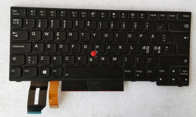 Lenovo Oryginalna klawiatura FRU01YP319 Nordic