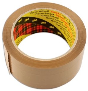 Connect 35217 zestaw zawiera taśmy klejącej Buff Brown 50 MM X 66 m Box 36 Rolls LAS35217