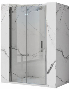 Rea K6367 Molier Chrom Drzwi prysznicowe 80 + profil