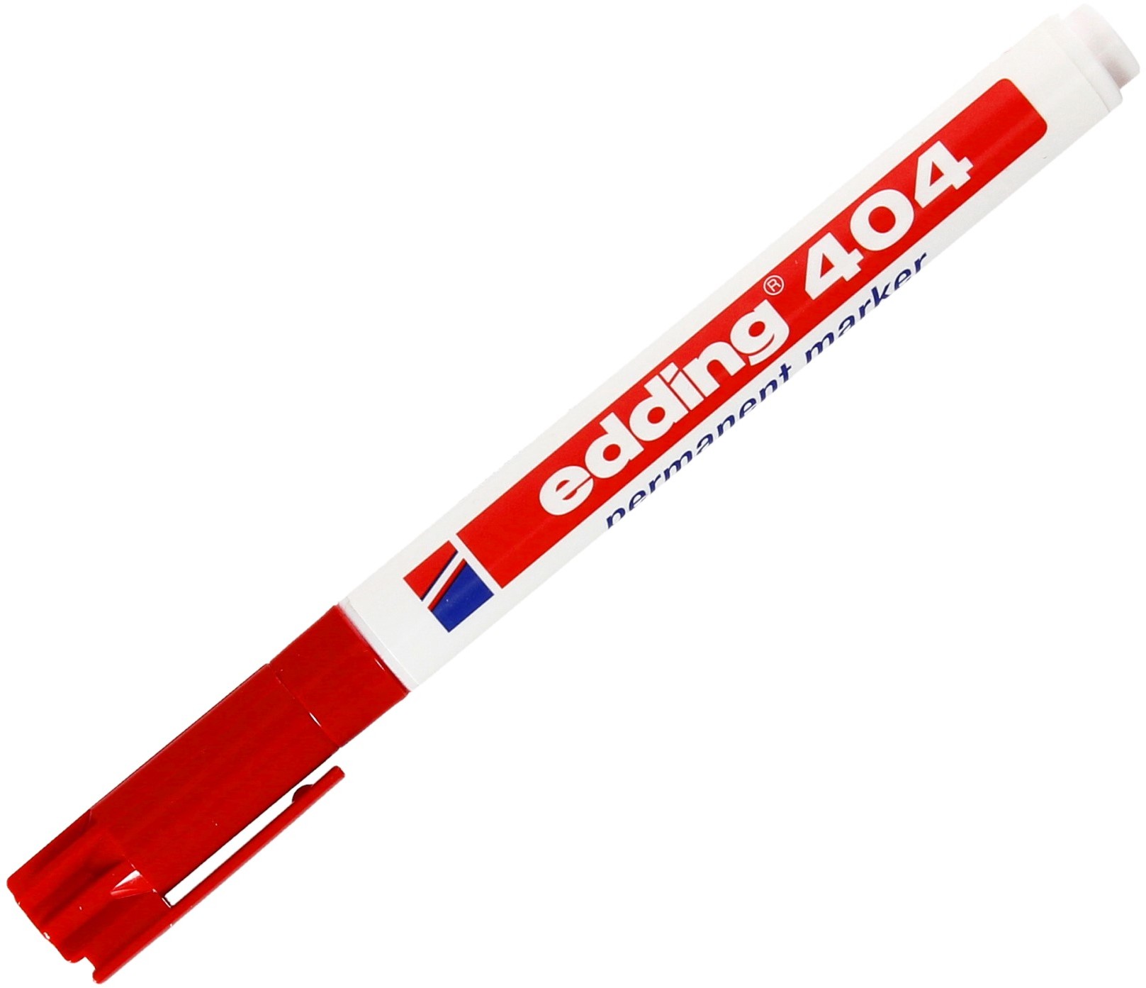 Edding Marker permanentny 0.75mm czerwony okrągły 404
