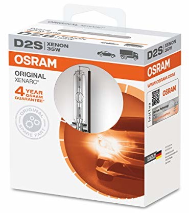 OSRAM XENARC ORIGINAL, D2S Ksenonowe źródła światła, 66240-1SCB, 85,0 V, 4100 K, Opakowanie kartonowe (1 lampa) 66240-1SCB