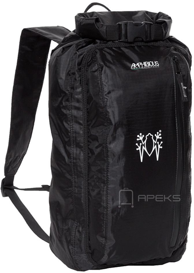 Amphibious Amphibious X-Light 10L Black wodoodporny składany plecak ZXL-1010.01