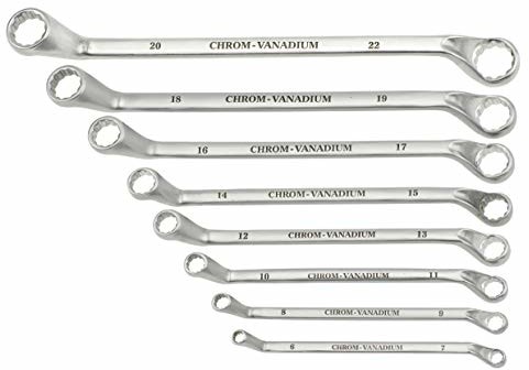 kwb KWB 440300 klucz oczkowy, zestaw 8-częściowy