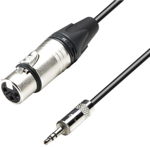 Adam Hall K5 MYF 0300 XLR Female/Jack 3,5 MM Stereo 3,0 m muhk-259560