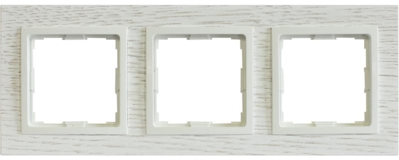 KOS Elektro System Vena 2 dąb bielony ramka 3 drewno kos_5221383