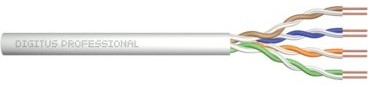Digitus Kabel U/Kabel UTP kat5e, CU, drut AWG24/1 100m DK-1511-V-1