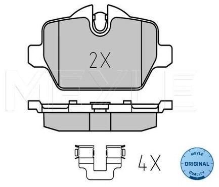 Wulf Gaertner Autoparts Zestaw klocków hamulcowych, hamulce tarczowe Wulf Gaertner Autoparts 025 236 2316