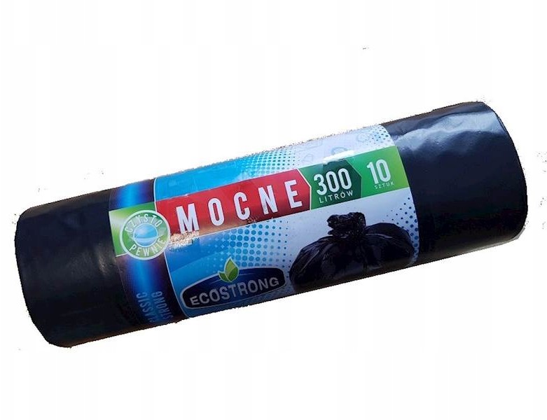 Sipeko worki na śmieci 300l, 10 sztuk